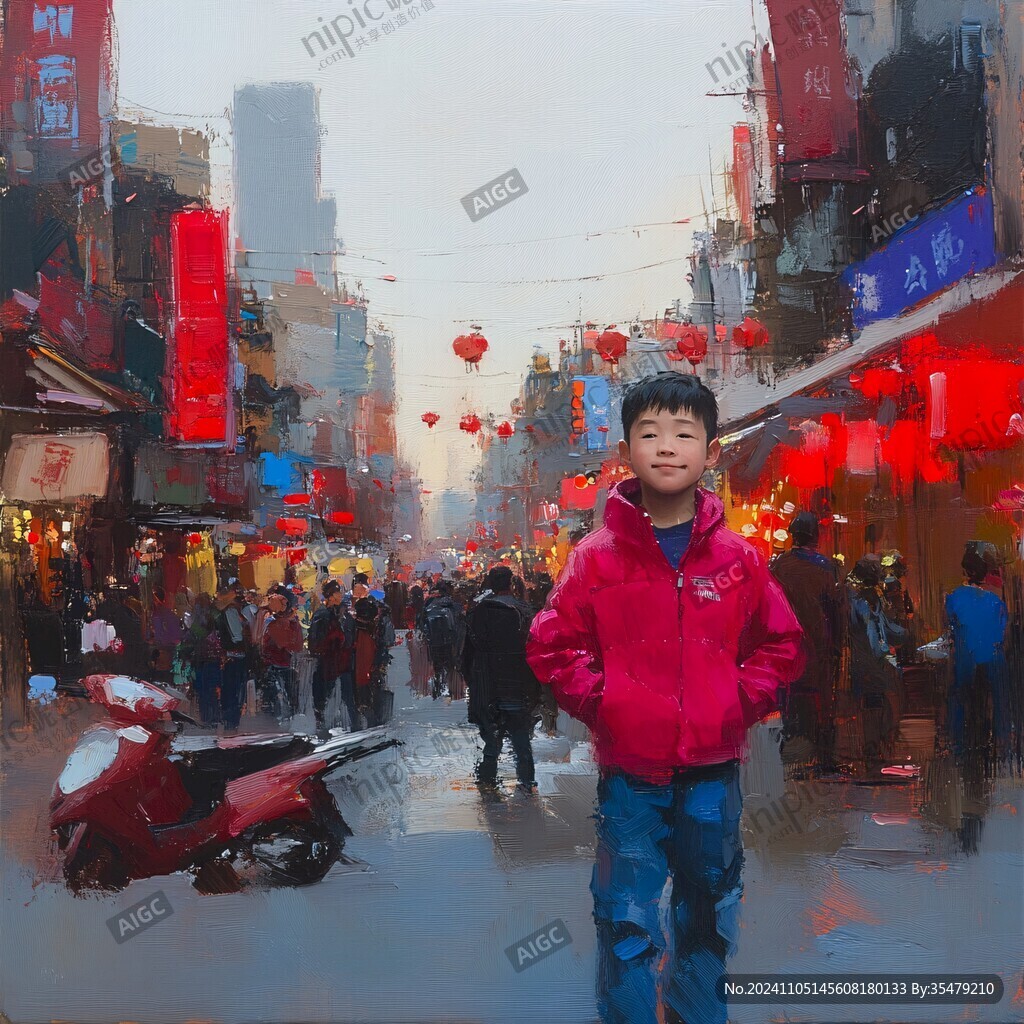 唐人街街景