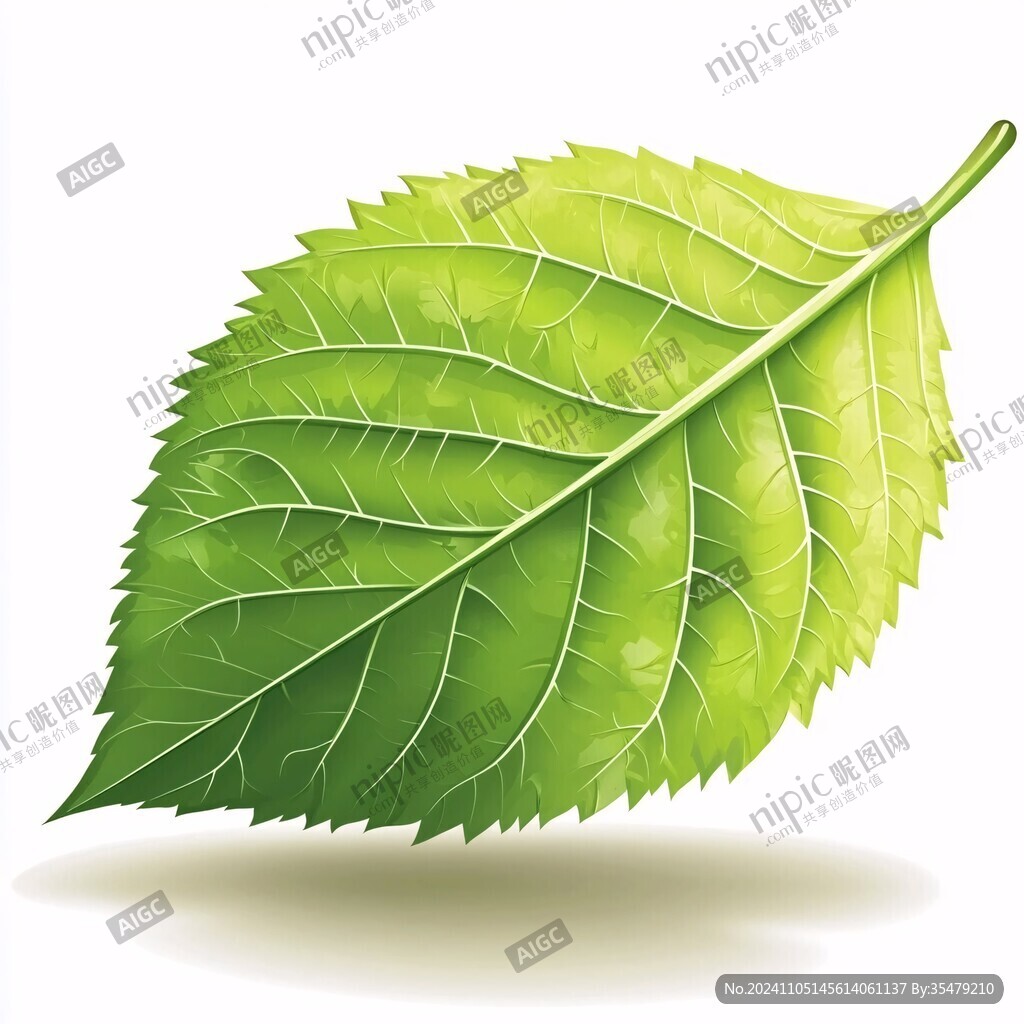 一片树叶素材一片绿叶