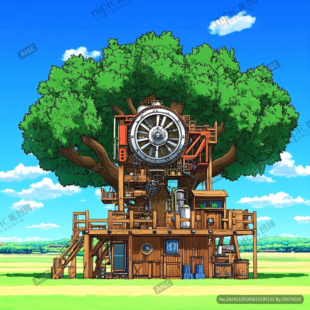 树屋效果图