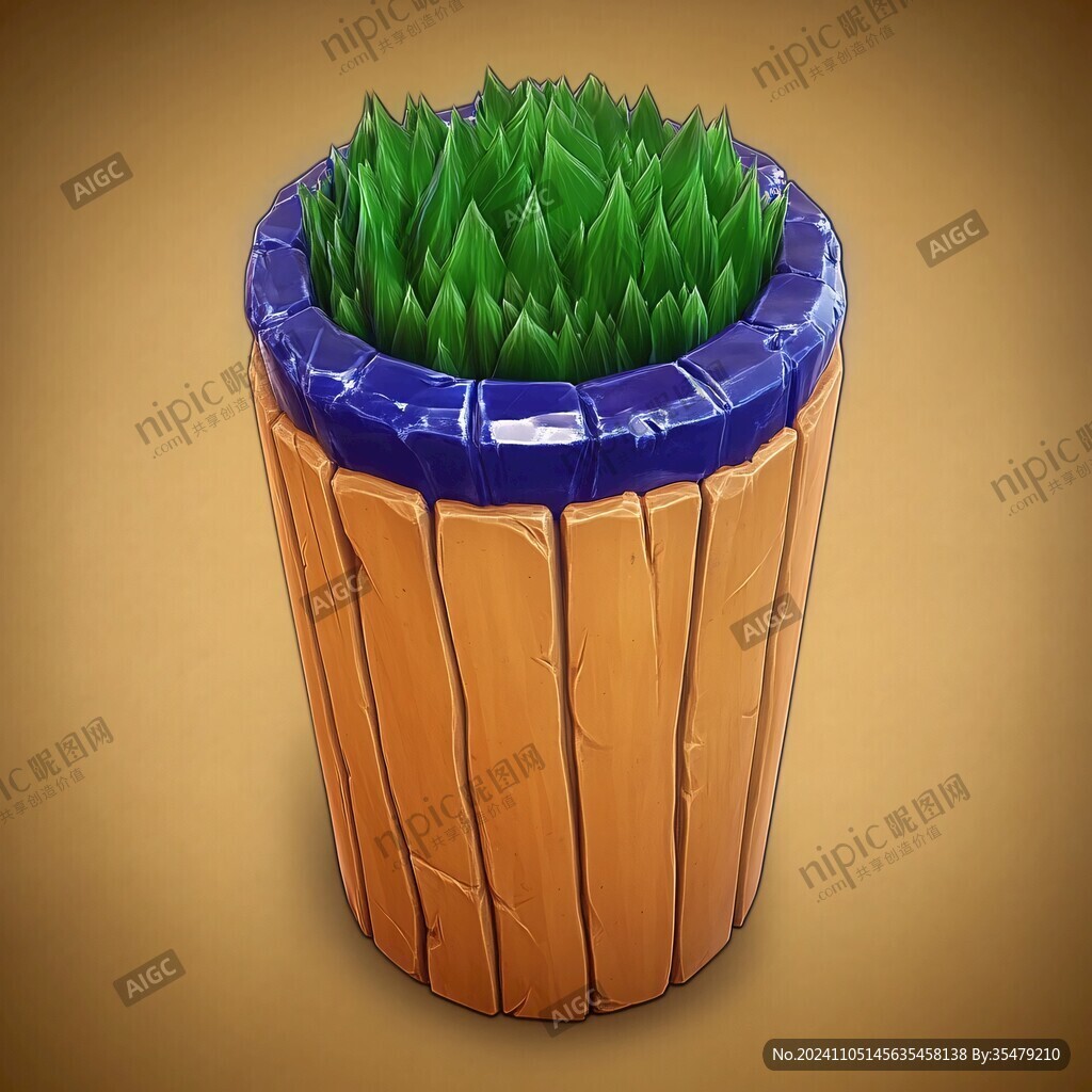 3d花盆