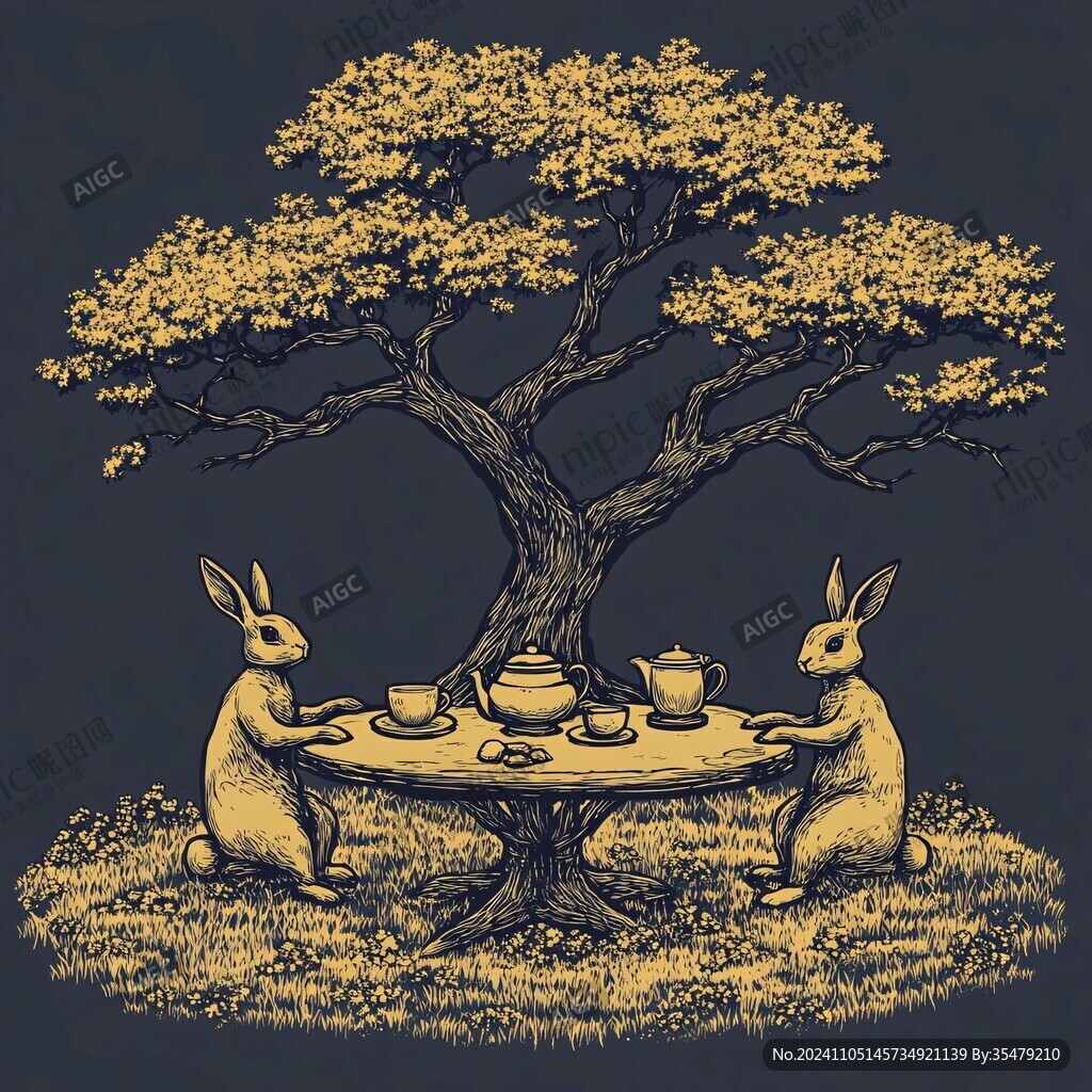 兔年系列插画