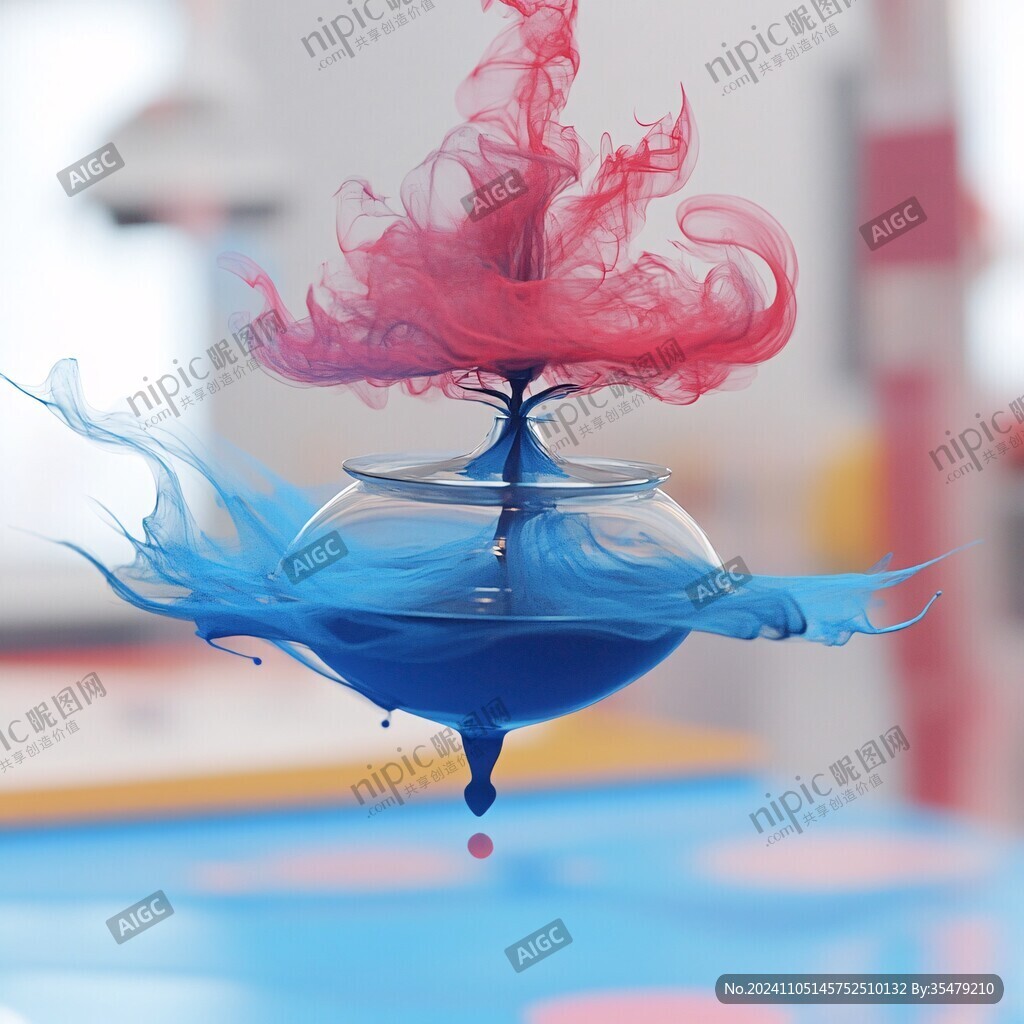 熔浆立体画