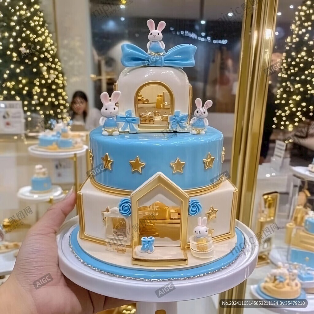 蛋糕摆件