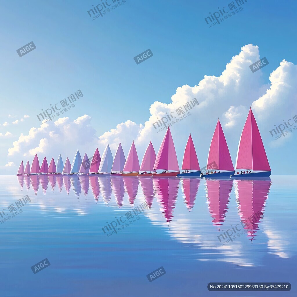 扬帆起航背景