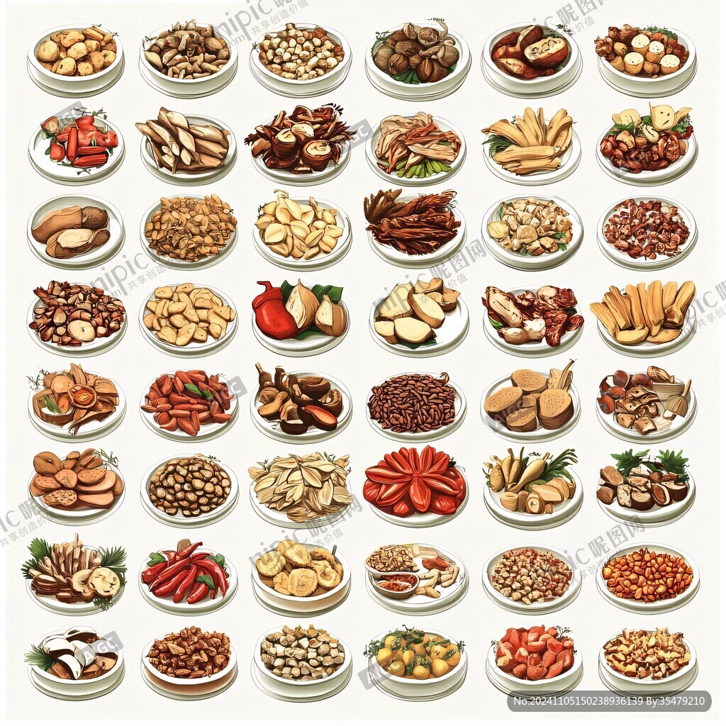 干果零食素材