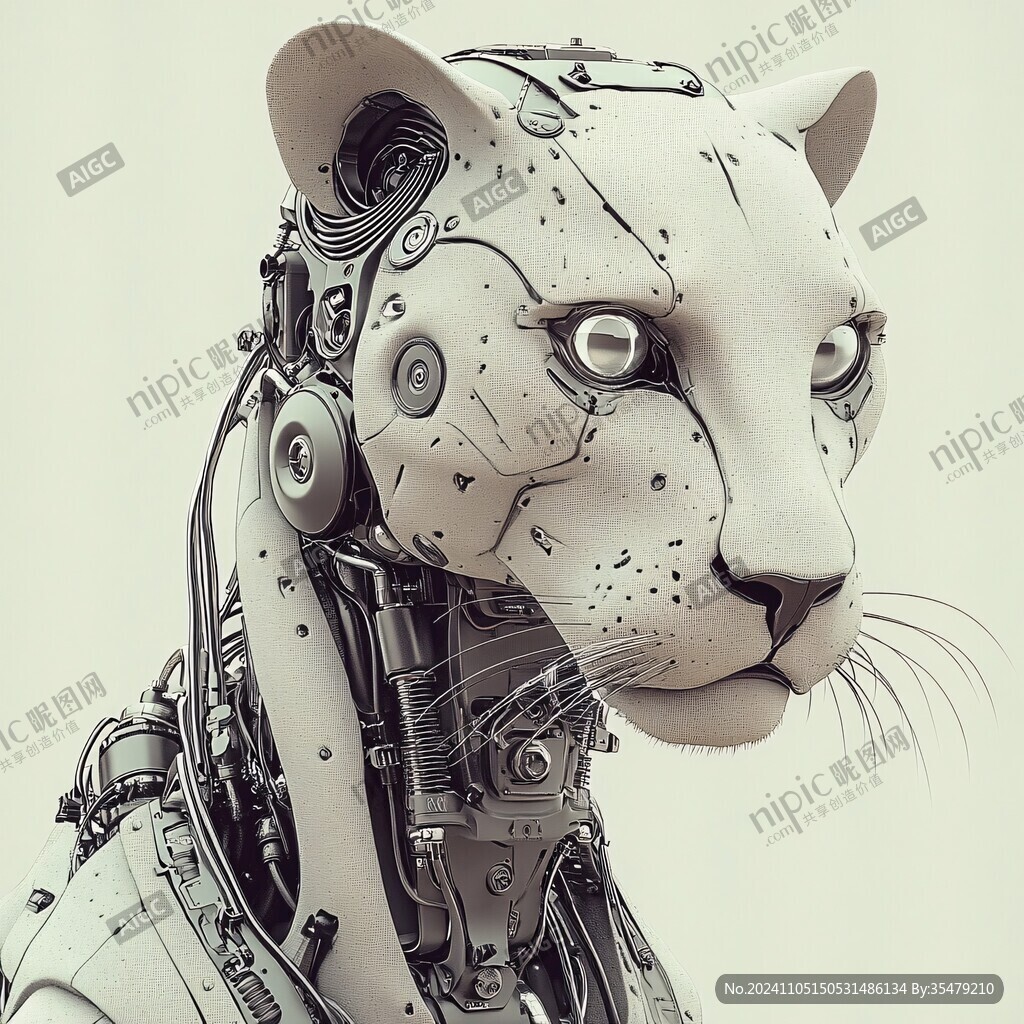机械猫形象