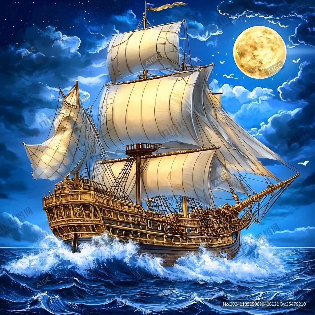 扬帆启航高清画