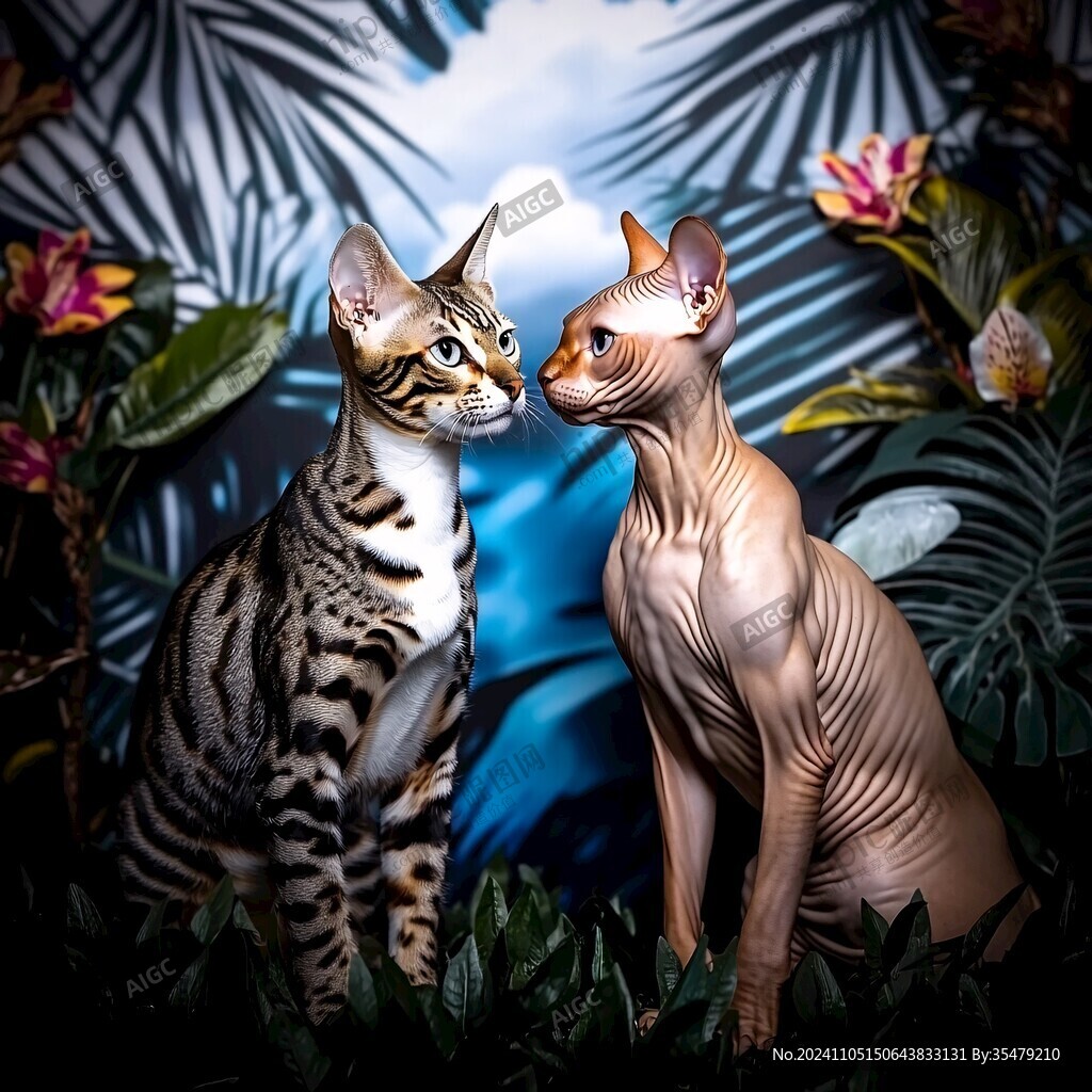 猫科动物标本