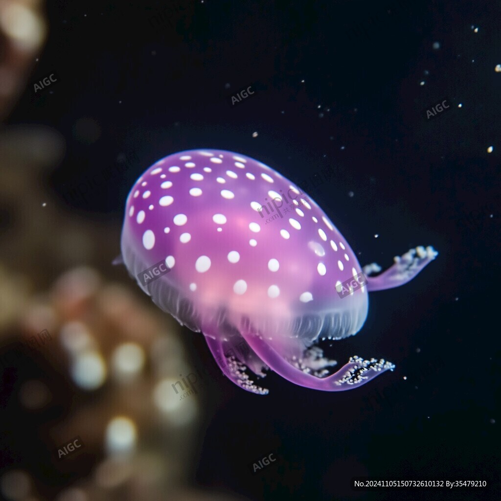 海洋生物梦幻水母