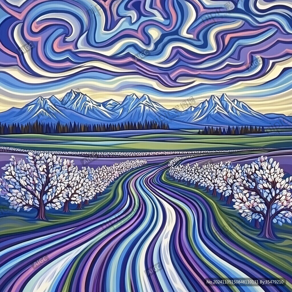 装饰风景作品