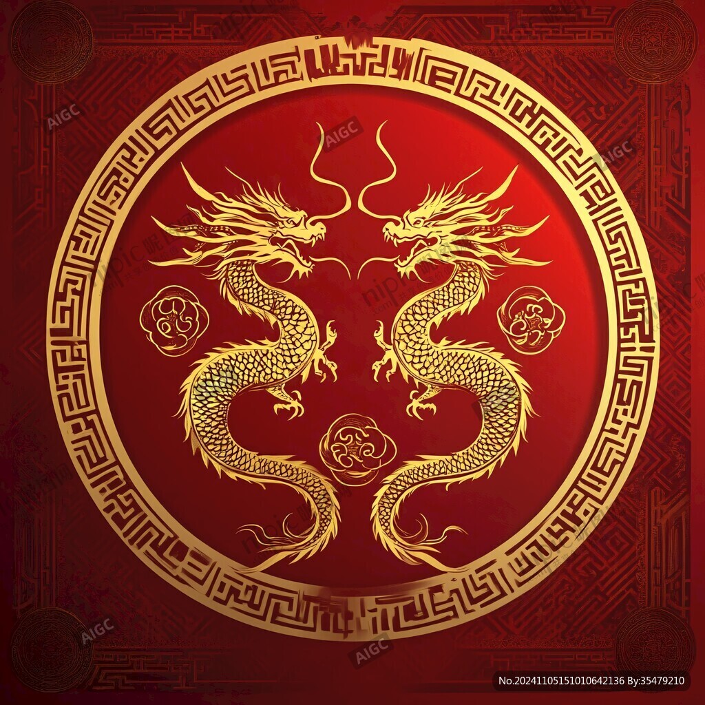 龙凤标签