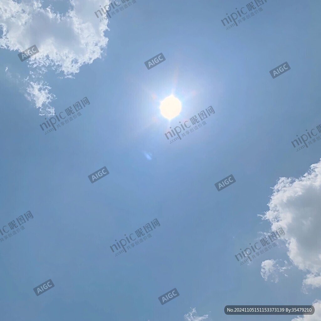 仲夏晒太阳