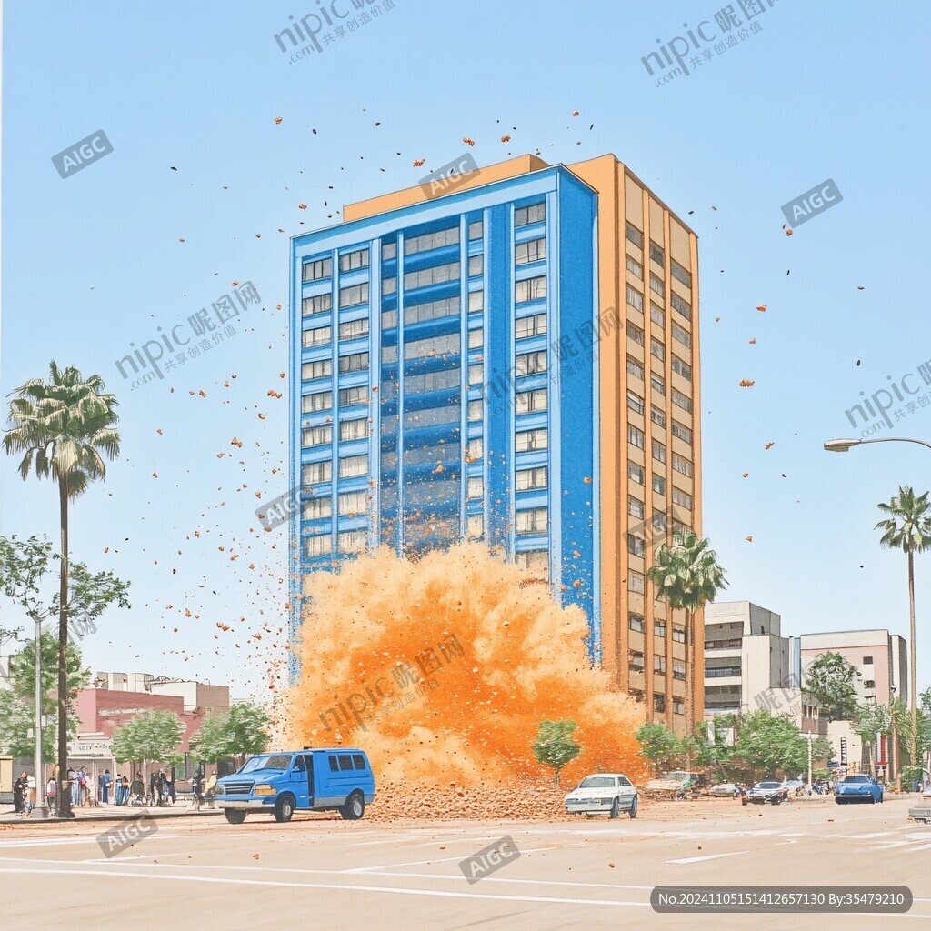 大楼爆破