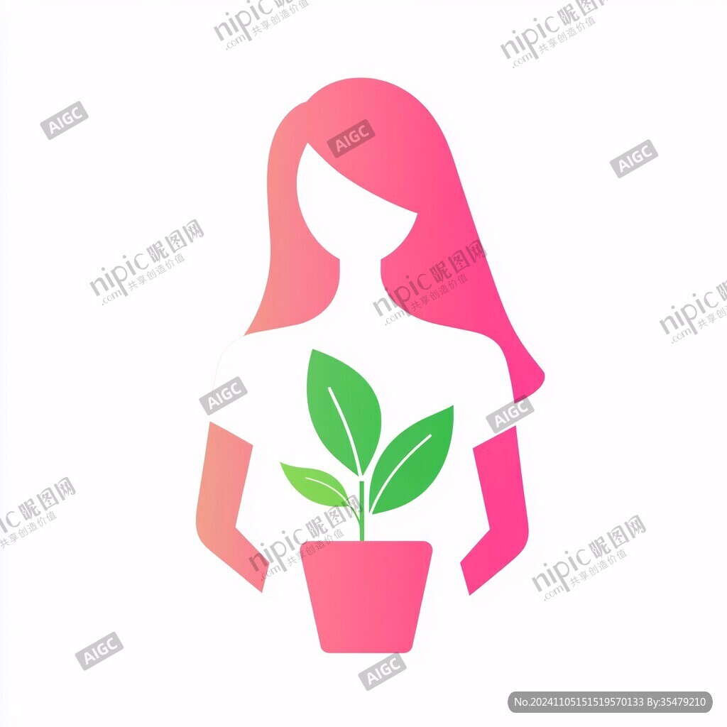 女性成长logo