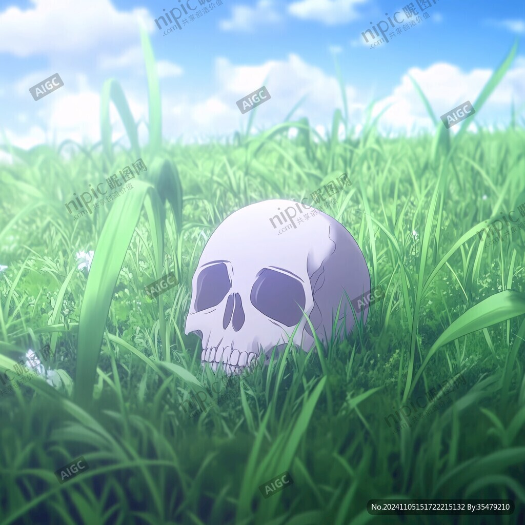 动画骷髅头