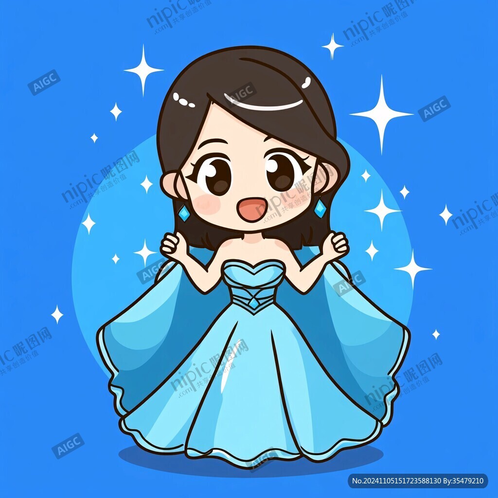 小公主卡通形象