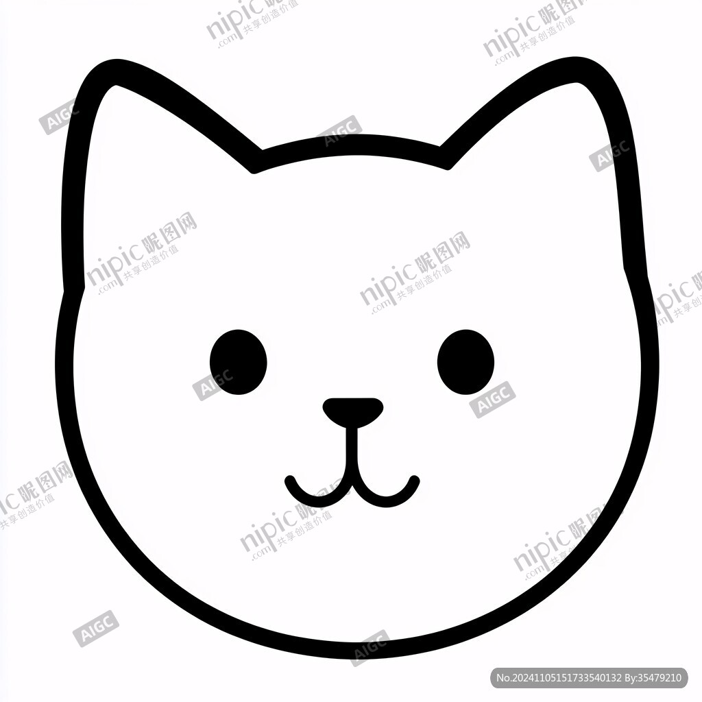 猫咪简笔