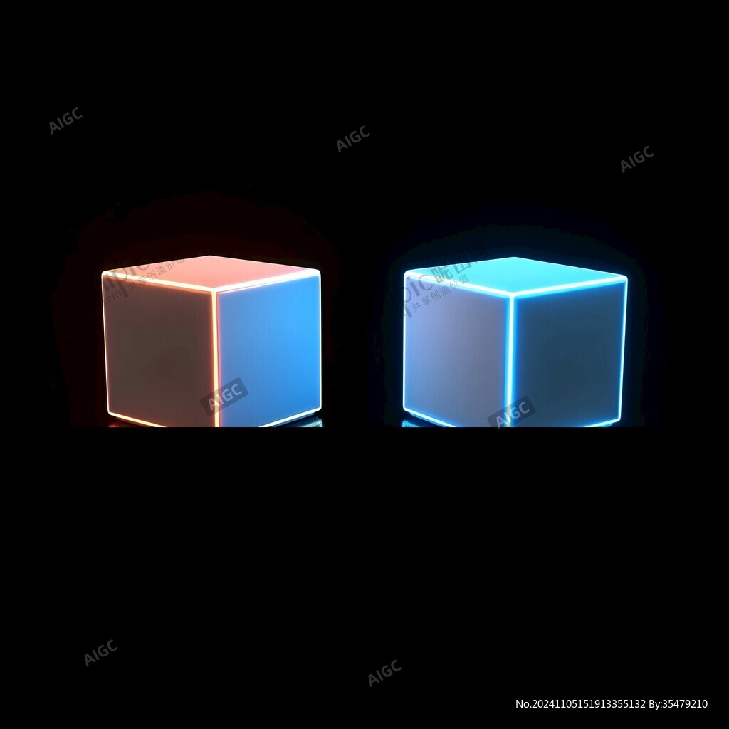 炫彩立方体