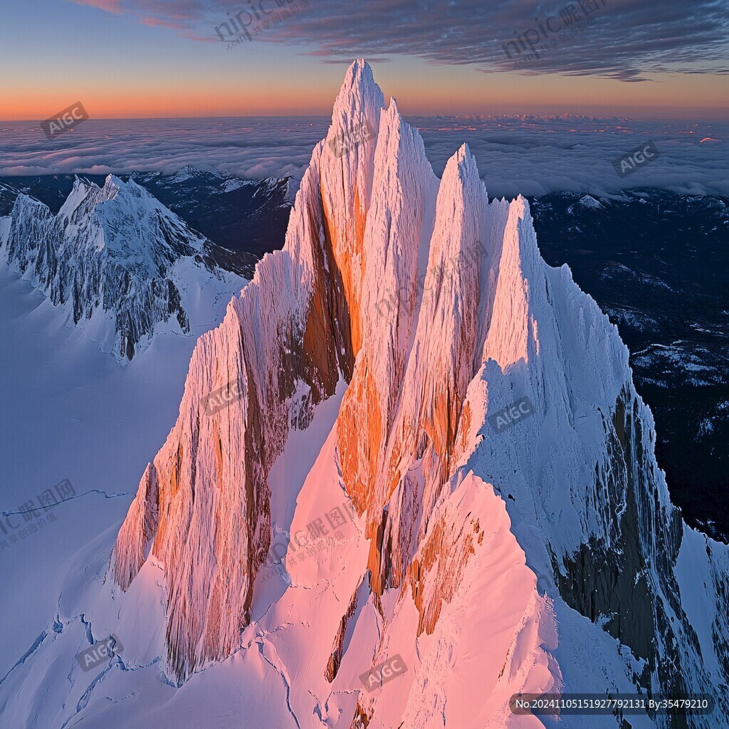 雪山高清全景图