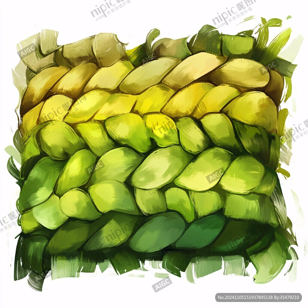甜玉米包装插画