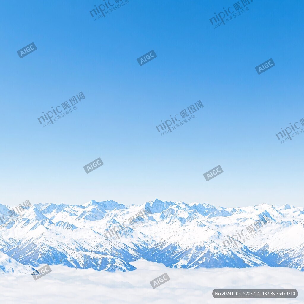 高端大气海拔背景