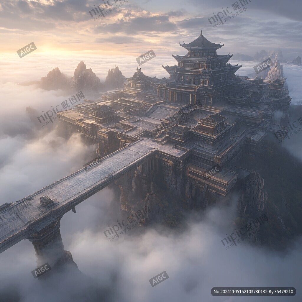 古风仙境天上宫阙