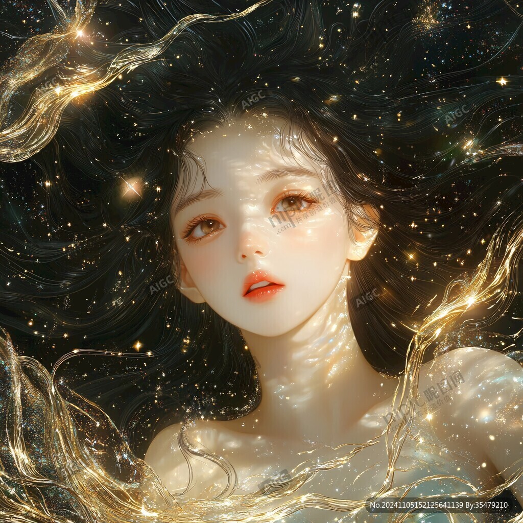 高级感女插画