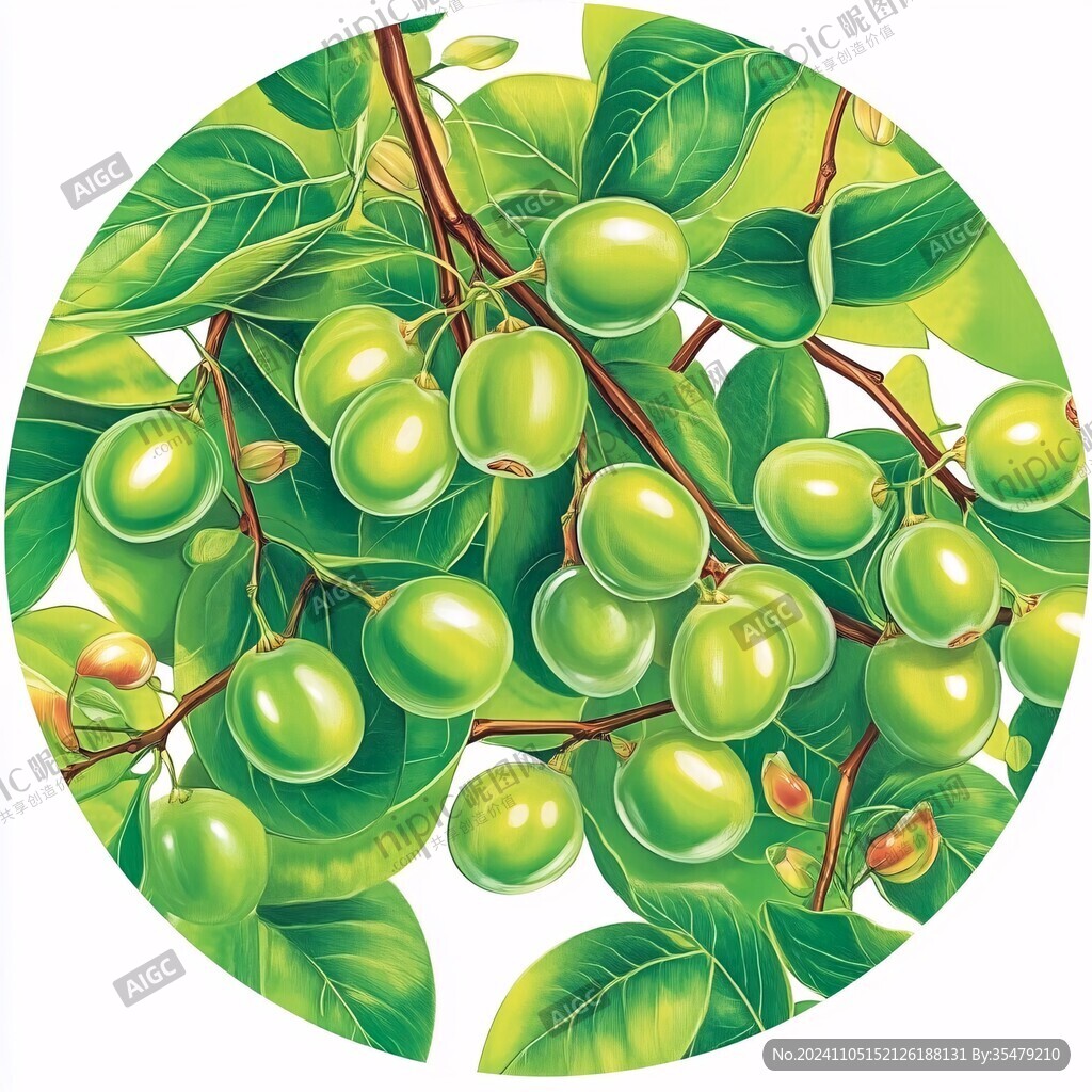 油甘果插画