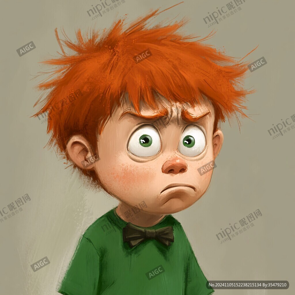 卡通写实漫画人物