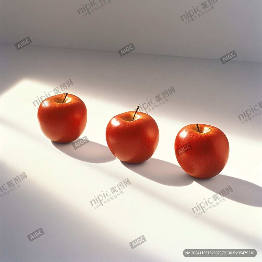 三个西红柿素材