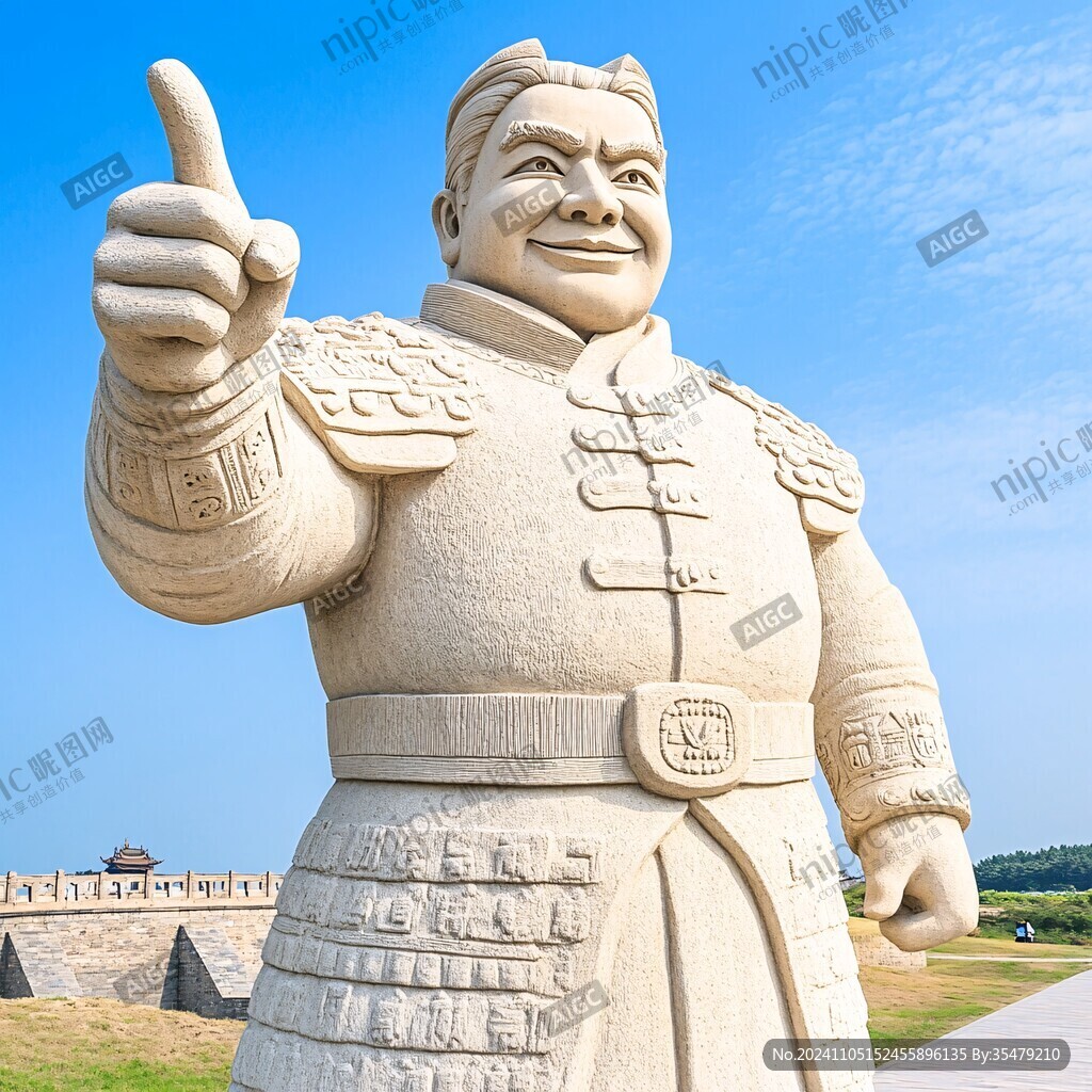 石刻徐达石雕