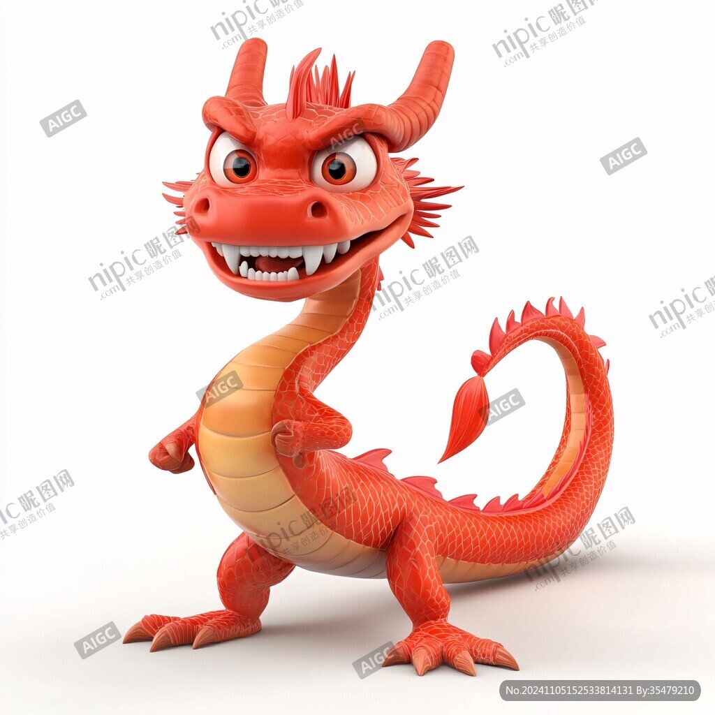 q版龙卡通龙造型