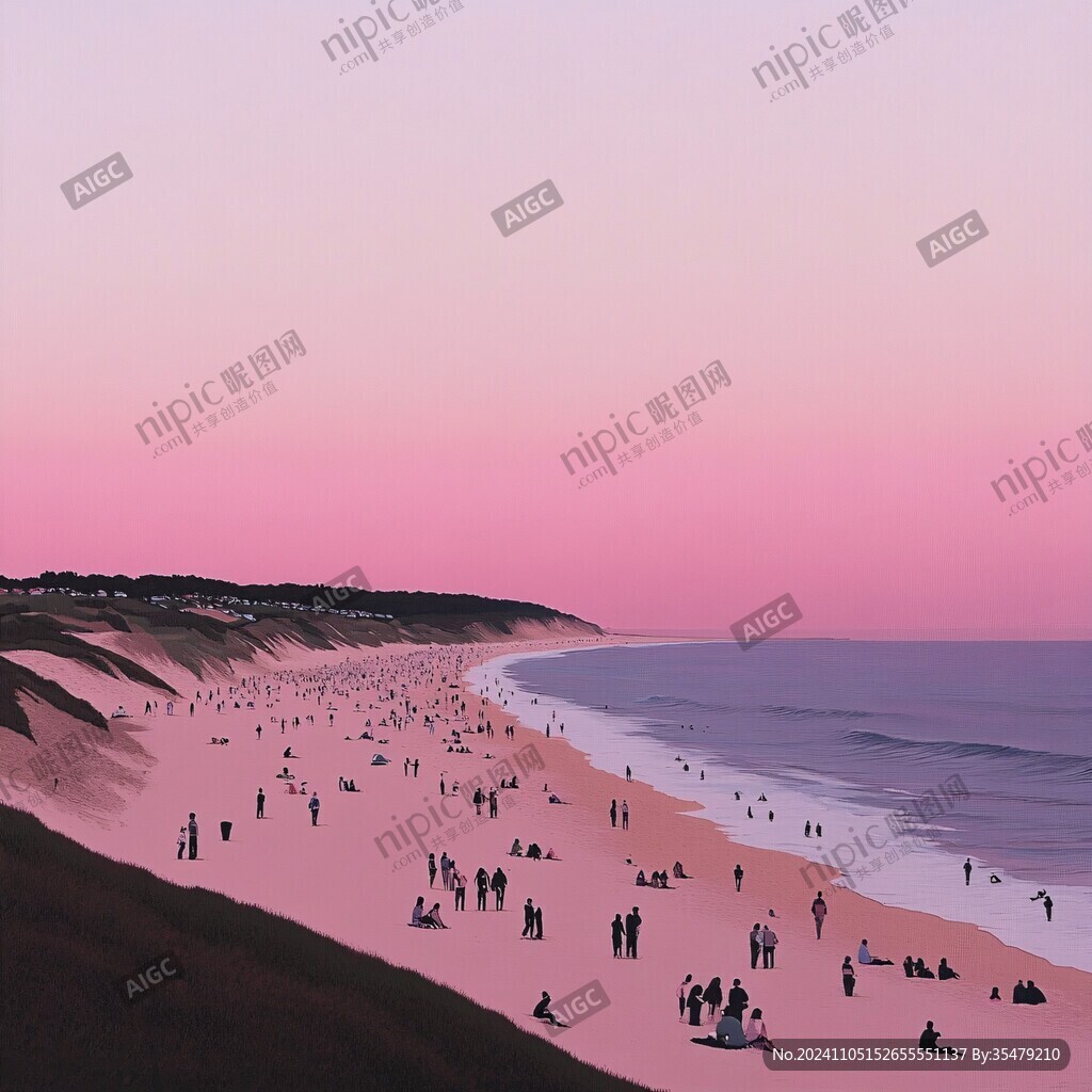 沙丘黄昏