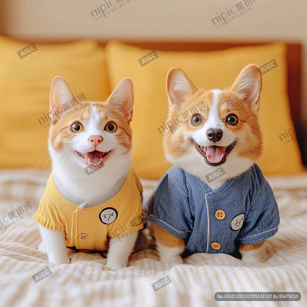 狗狗猫咪汽车摆件