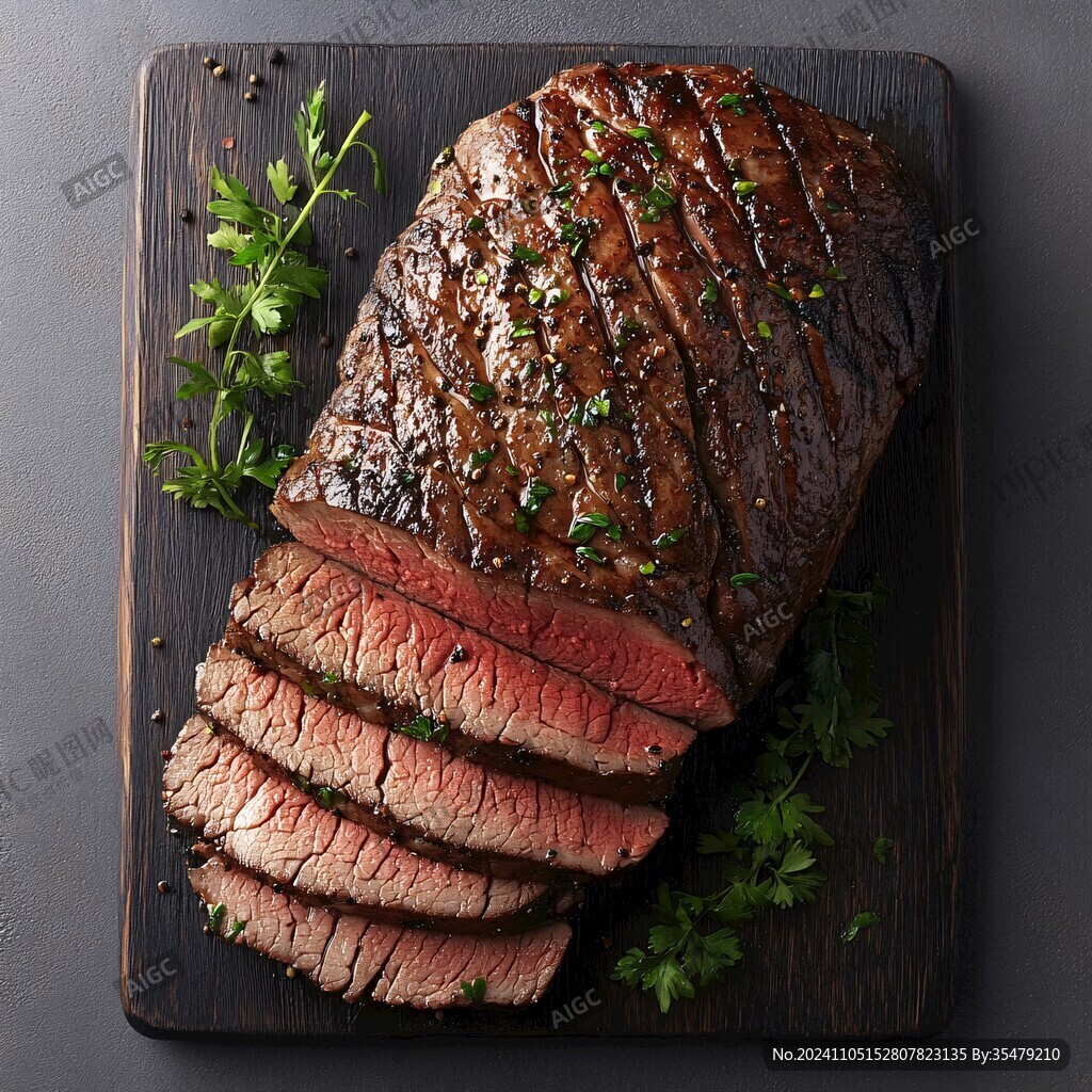 美式烤牛肉片盘