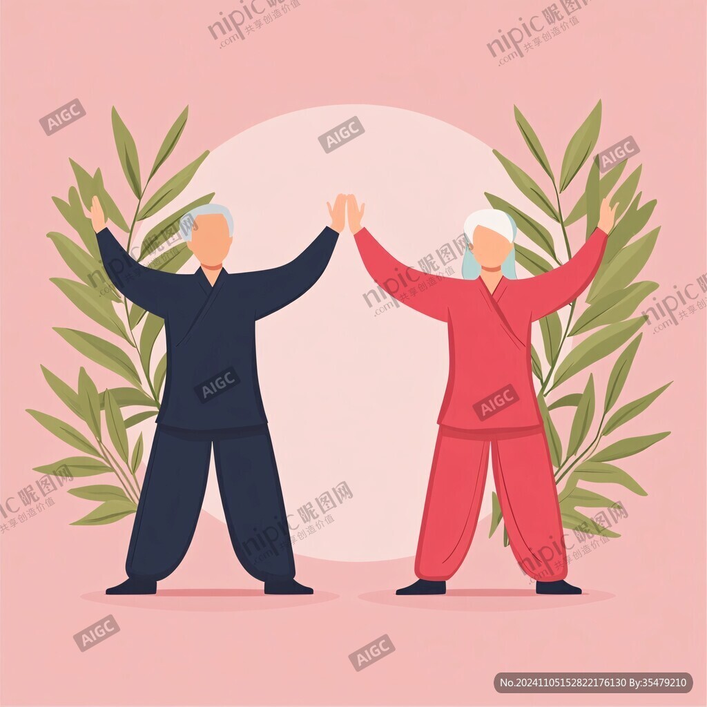 获胜扁平插画