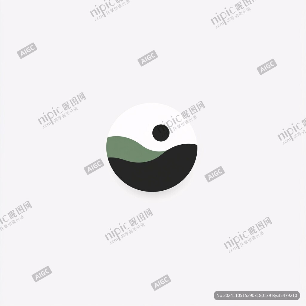 x绿叶太极logo