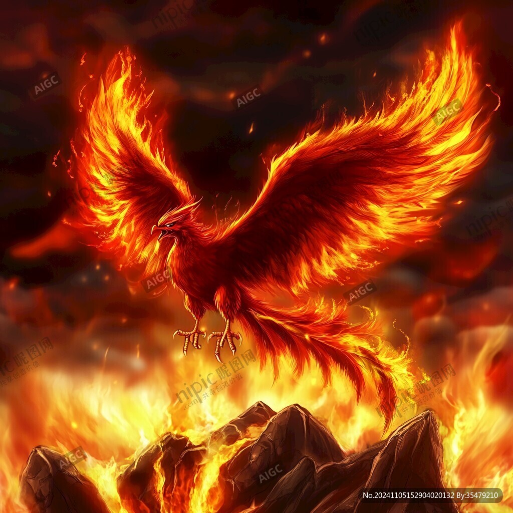 火鸟火凤神火圣火凤凰