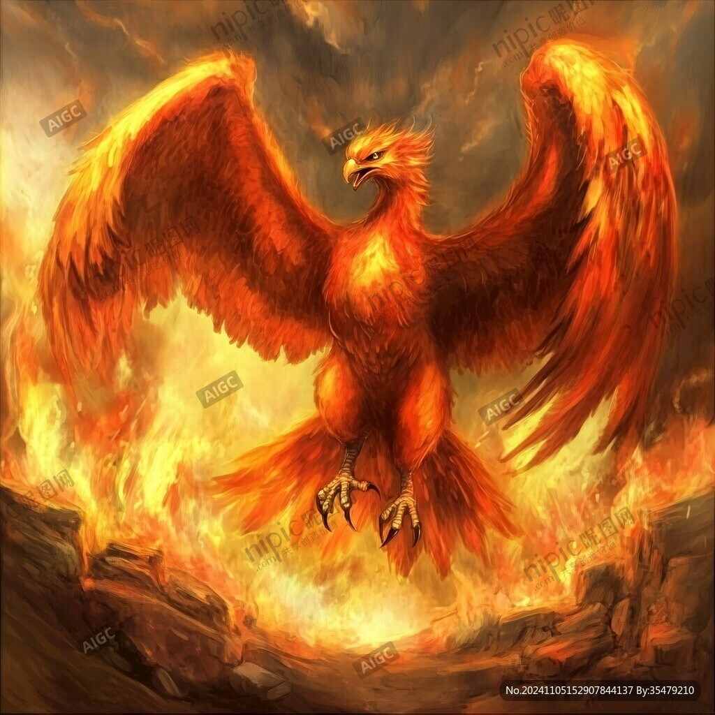 火鸟火凤神火圣火凤凰