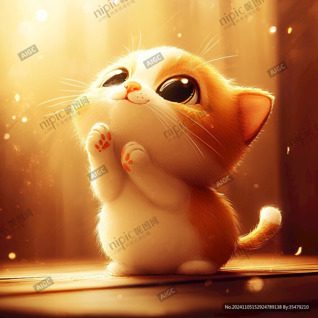 3d卡通猫咪