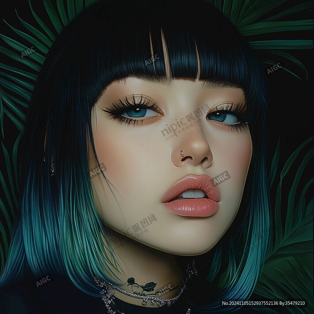 写实人物插画