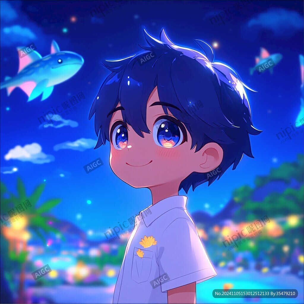 q版水族男孩