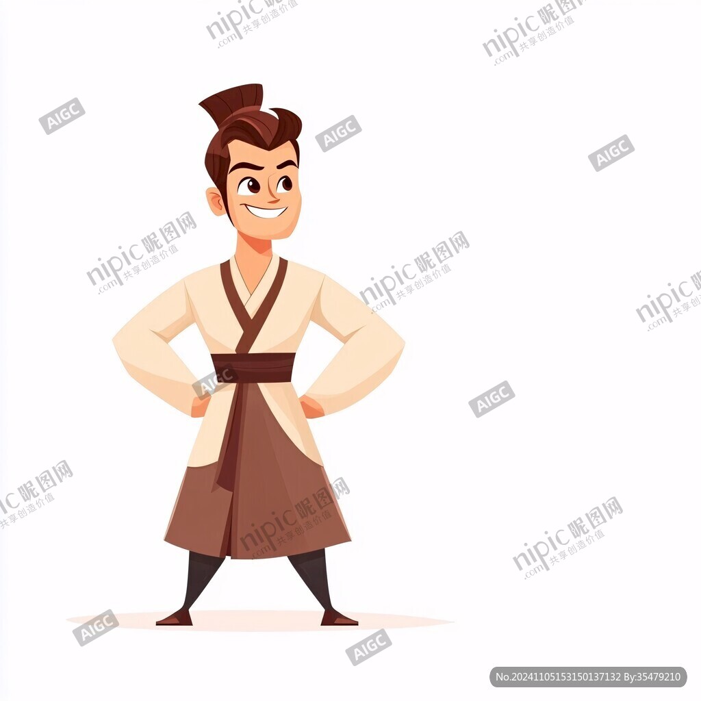 侠客卡通设计
