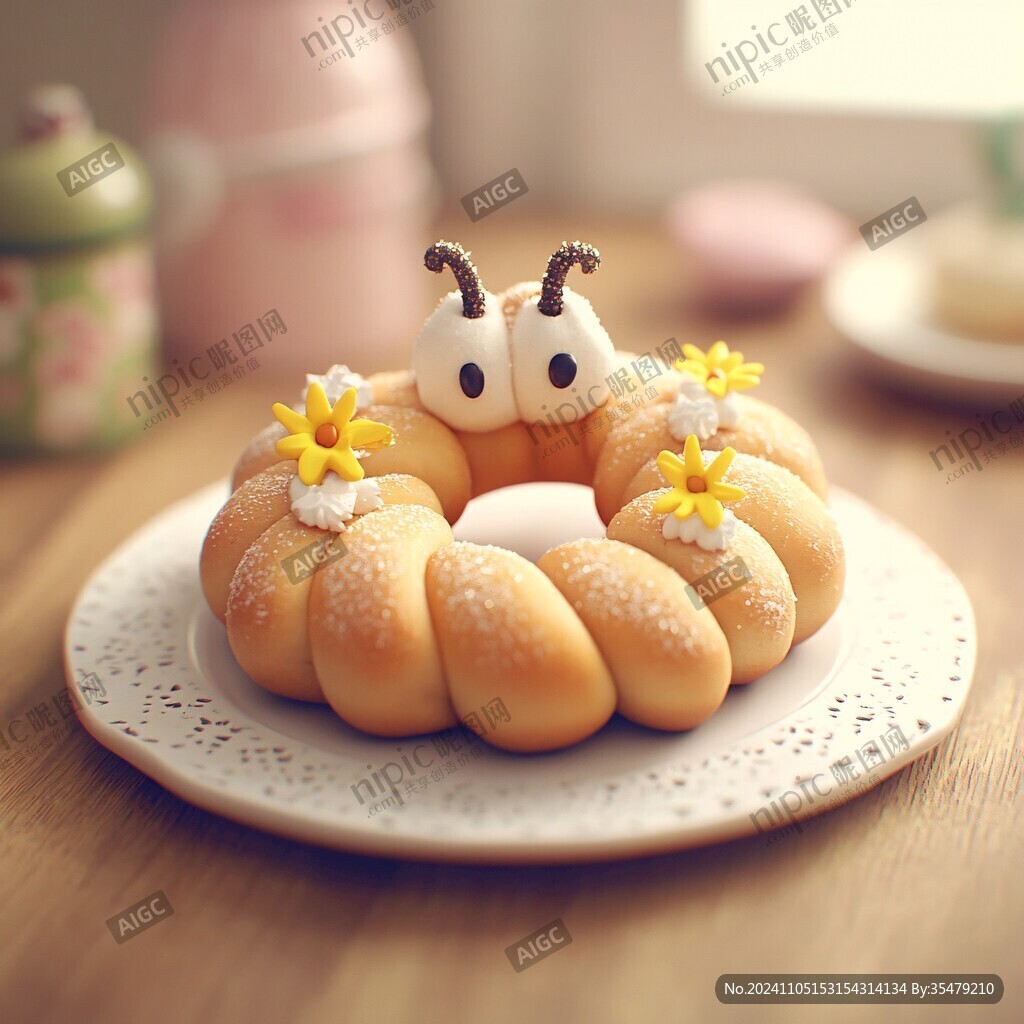 美食精灵小面包