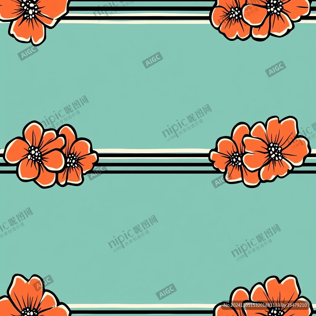 条纹移门花