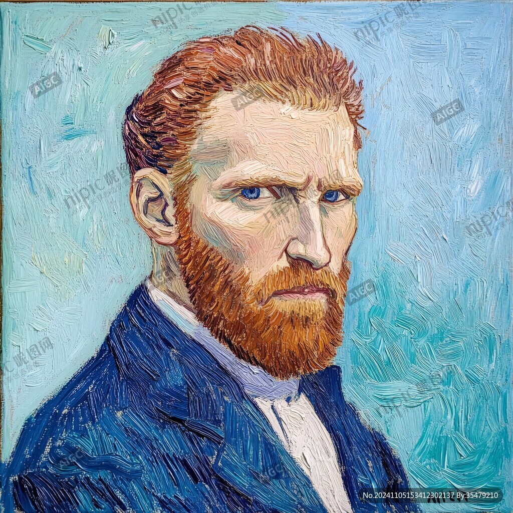 没有耳朵的梵高自画像