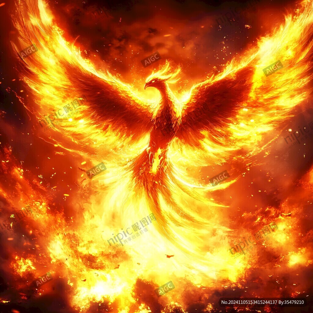 火鸟火凤神火圣火凤凰