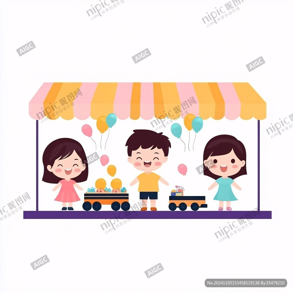 卡通售货造型