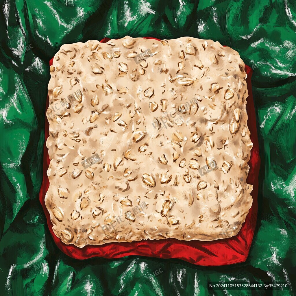 沙琪玛插画