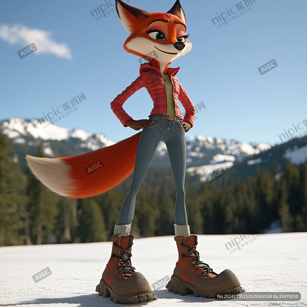 3d小狐狸